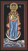 Ave Maris Stella  Hail Star of the Sea 044 Painting by William Hart McNichols