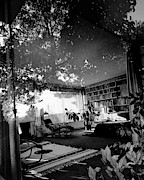 Bedroom Seen Through Glass From The Outside Photograph by Robert M. Damora