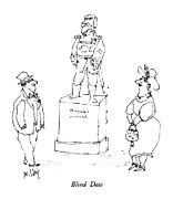Blind Date Drawing by William Steig