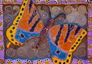Brilliant Butterfly Painting by Omaste Witkowski