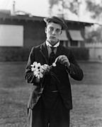 Buster Keaton Portrait Photograph by Georgia Clare