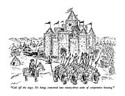 Call Off The Siege.  It's Being Converted Drawing by Edward Koren