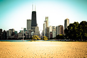 Chicago Skyline at North Avenue Beach Photo Photograph by Paul Velgos