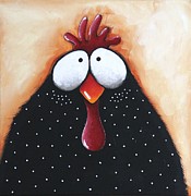 Chicken Pox Painting by Lucia Stewart