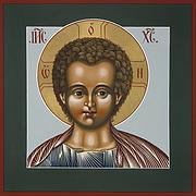 Christ Emanuel Lamb of God 079 Painting by William Hart McNichols