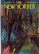 Christmas In New York Painting by Arthur Getz