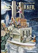 City Of Dreams Painting by Edward Sorel