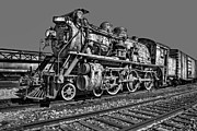 CNR Number 47 BW Photograph by Susan Candelario