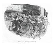 Daddy, Can I Sit Next To The Window? Drawing by Perry Barlow