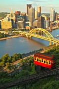 Duquesne Incline Portrait Photograph by Adam Jewell