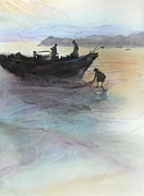End of the Day Hokkaido Painting by Amanda Amend