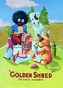 Golden Shred Digital Art by Georgia Clare