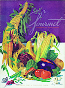Gourmet Cover Of A Cornucopia Photograph by Henry Stahlhut