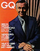 Gq Cover Of Johnny Carson Wearing Suit Photograph by Bruce Bacon