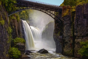 Great Falls Mist Photograph by Susan Candelario