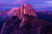 Half Dome Glow Photograph by Adam Jewell