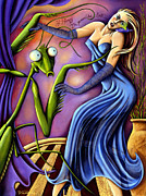 Hi Honey I'm Gonna be Late Painting by Valerie White