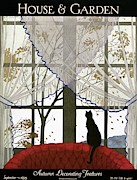 House And Garden Cover Photograph by Andre E.  Marty