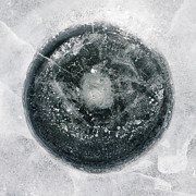 Ice Fishing Hole 12 Photograph by Steven Ralser
