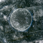 Ice Fishing Hole 15 Photograph by Steven Ralser