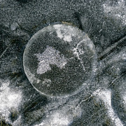 Ice Fishing Hole 17 Photograph by Steven Ralser