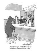 I'm Surprised Drawing by JB Handelsman