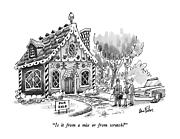 Is It From A Mix Or From Scratch? Drawing by Dana Fradon