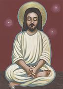 Jesus Listen and Pray 251 Painting by William Hart McNichols