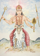 Kuja Mars Painting by Srishti Wilhelm