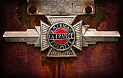 LaFrance Badge Photograph by Mary Jo Allen