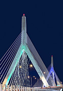 Leonard P. Zakim Bunker Hill Memorial Bridge II Photograph by Susan Candelario