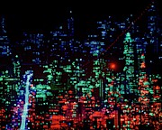 Lights Of New York City Photograph by Erich Locker