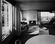 Living Room In Mr. And Mrs. Walter Gropius' House Photograph by Robert M. Damora