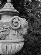 Longwood Gardens - Ram's Head Urn Photograph by Richard Reeve