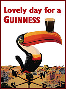 Lovely Day for a Guinness Digital Art by Georgia Clare