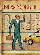 Tuts Taxi Painting by Anita Kunz