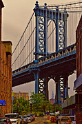 Manhattan Bridge  Brooklyn  NYC Photograph by Louis Dallara