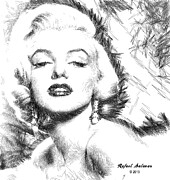 Marilyn Monroe - The One and Only Digital Art by Rafael Salazar