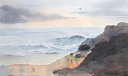 Monterey Coast Painting by Amanda Amend