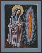 Mother of God of Kosovo 087 Painting by William Hart McNichols