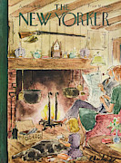 New Yorker April 24th, 1948 Painting by Perry Barlow