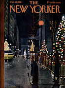 New Yorker December 10th, 1955 Painting by Alain