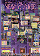 New Yorker December 16th, 1961 Painting by Ilonka Karasz
