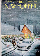 New Yorker December 19th, 1959 Painting by Charles Saxon