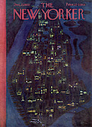New Yorker December 23, 1950 Painting by Alain