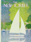 New Yorker July 1st 1974 Painting by Charles Martin