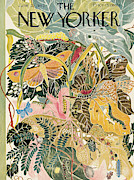 New Yorker June 23, 1945 Painting by Ilonka Karasz