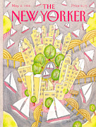 New Yorker May 2nd, 1988 Painting by Bob Knox