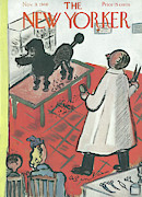 New Yorker November 9, 1946 Painting by Abe Birnbaum