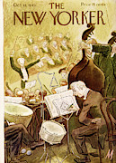 New Yorker October 13, 1945 Painting by Julian de Miskey
